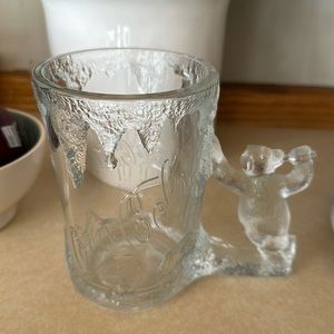 Old school Coca Cola glass mug